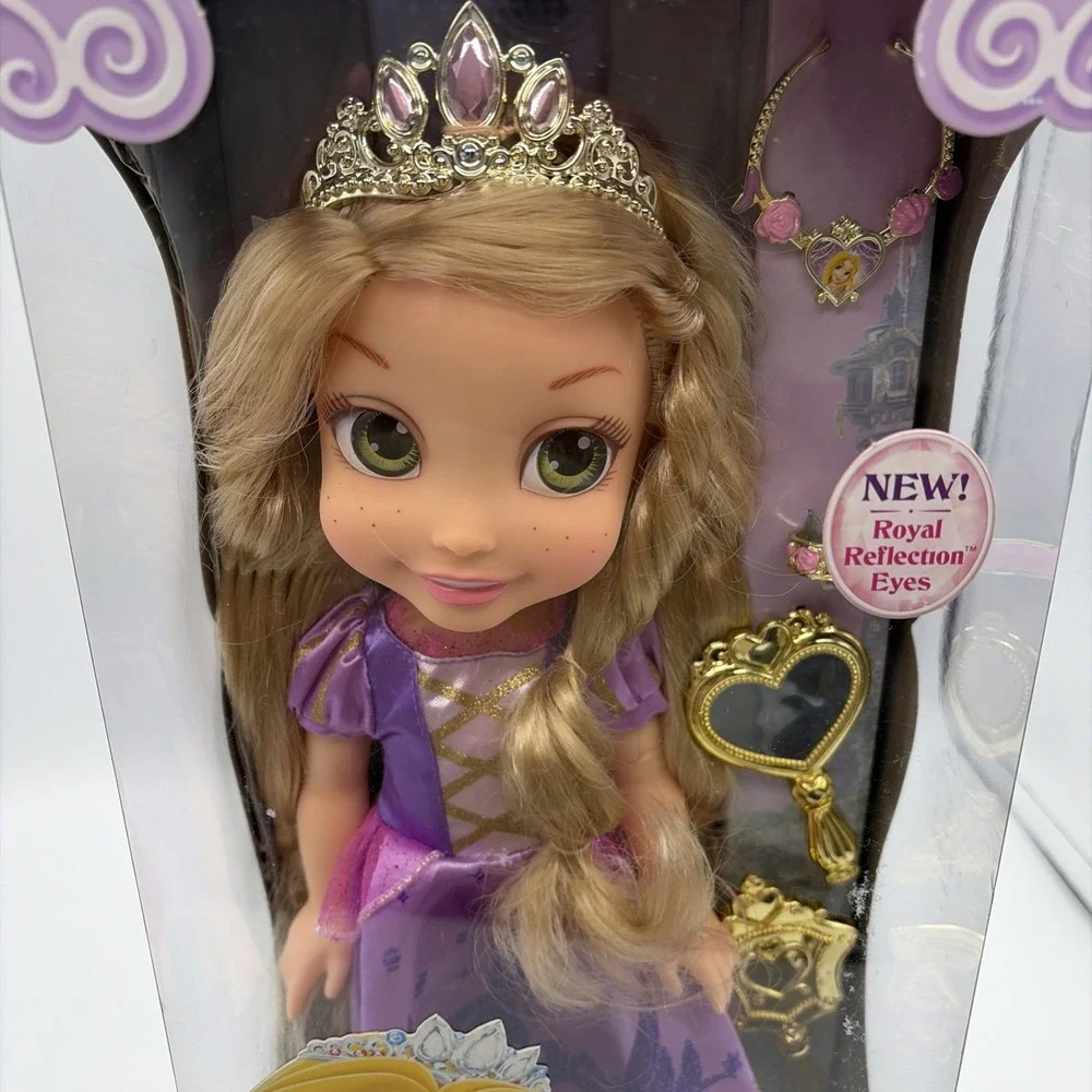 2014 My First Disney Princess Toddler Rapunzel Royal Reflection Eyes Doll New